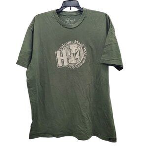 Volcom‎ Unisex Slim Fit Maui Hawaii Olive Short Sleeve Graphic Tee Adult XXL